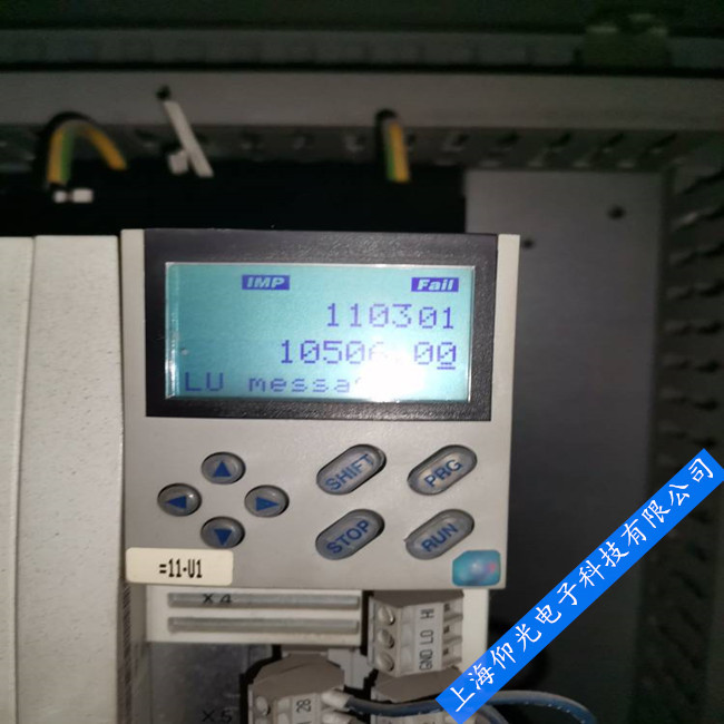 上海倫茨9400系列伺服驅動器報警F_EF故障維修方法
